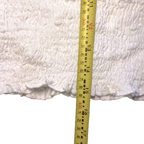 Altar’d State Off White Long Sleeve Crop Bell Sleeve Top / XS - Picture 5 of 6